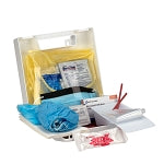 25 Piece Bloodborne Pathogen/Personal Protection Kit w/Microshield CPR Face Shield by First Aid Only