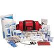 FAO First Responder Kit - 158 piece, Red Cordura Bag w/Handle & Shoulder Strap