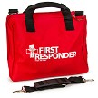 FAO First Responder Kit - 120 piece, Red Cordura Bag w/Handle & Shoulder Strap