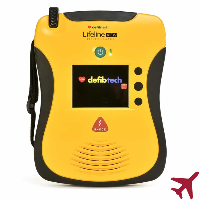 Defibtech Lifeline ECG Aviation AED Package