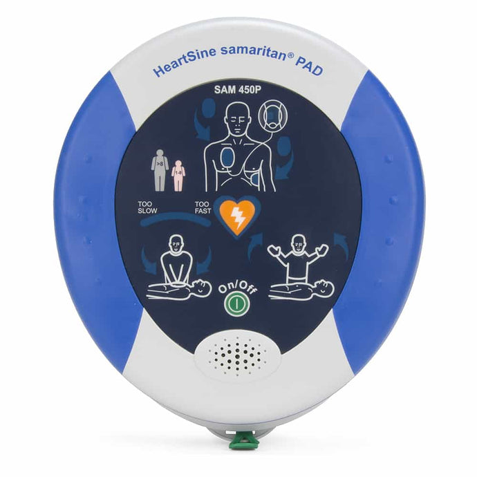 HeartSine Samaritan 450P  SEMI AUTO AED Package