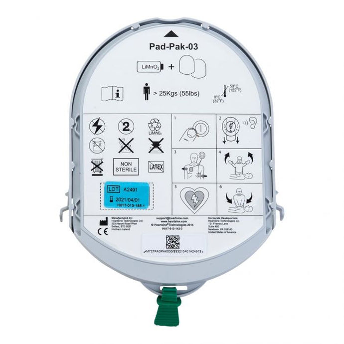 HeartSine Samaritan Adult Pad-Pak